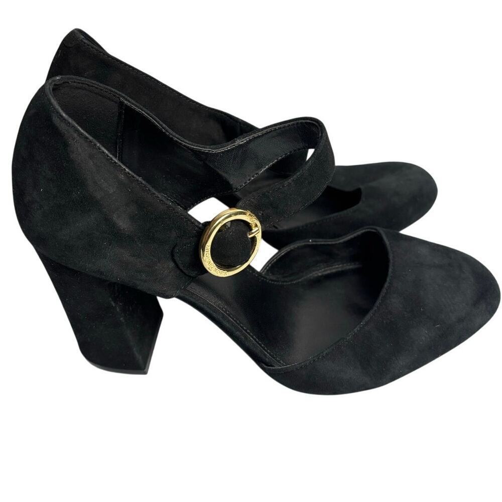 Michael Kors Alana Suede Mary Jane Pumps